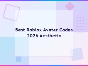 Best Roblox Avatar Codes 2026 Aesthetic