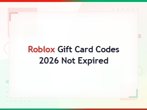 Roblox Gift Card Codes 2026 Not Expired - Valid & Working List